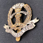 Original WW1 / WW2 British Army Middlesex Regiment Cap Badge - The Militaria Shop