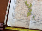 Original WW2 British Army GSGS OS Map of England & Wales - The Cheviot Hills - The Militaria Shop