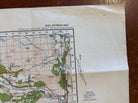 Original WW2 British Army GSGS Map of Scotland - Strath Oykell - The Militaria Shop
