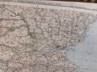 Original WW2 British Army RAF Navy Base Map of Scotland - The Forth, Clyne & Tay - The Militaria Shop