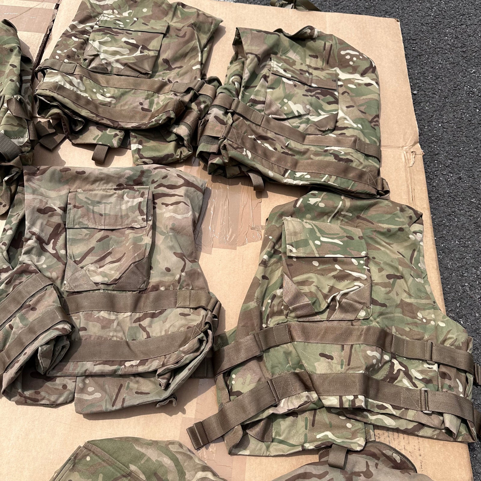 Genuine British Army ECBA / IS MTP Body Armour Cover Vest - Size 180/116 - The Militaria Shop