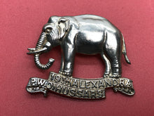 Load image into Gallery viewer, British Army Cap Badge - 19th Alexandra Prince of Wales Own Hussars
