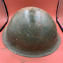 Load image into Gallery viewer, Original British / Canadian Army WW2 Soldiers Military Combat Mk3 Turtle Helmet
