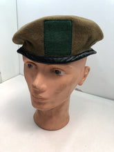 Load image into Gallery viewer, Genuine British Army Khaki Guards Regimental Beret Hat - Size 62cm
