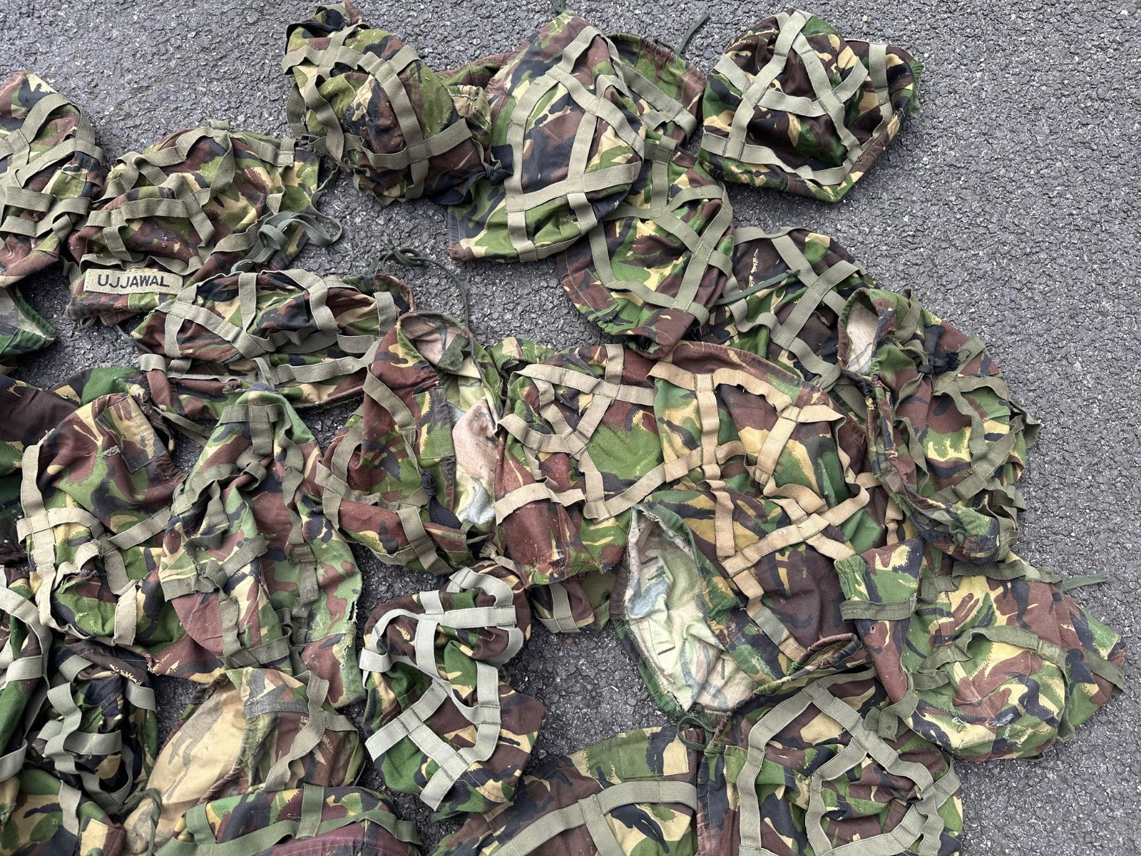 DEALER BULK LOT - 50x DPM Camouflaged Covers Mk6 Mixed Sizes - Ideal for Resale - The Militaria Shop