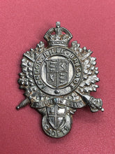 Load image into Gallery viewer, Original WW1 British Army London Rifle Brigade Cadets Cap Badge
