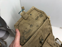 Load image into Gallery viewer, Original WW2 British Army 37 Pattern Bren Spares Bag
