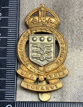 Load image into Gallery viewer, Original WW2 British Army RAOC Royal Army Ordnance Corps Cap Badge
