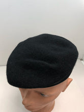 Charger l&#39;image dans la galerie, Genuine British Army Dark Blue/Black Regimental Beret Hat - Size 58cm
