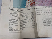 Charger l&#39;image dans la galerie, Original WW2 British Army / RAF Map - Satpura Mountains
