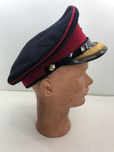 Load image into Gallery viewer, Original British Army Royal Army Medical Corps RAMC Officers Cap - Moss Bros
