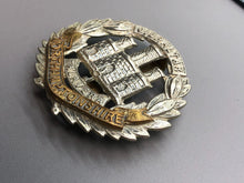 Load image into Gallery viewer, Original WW2 British Army Northamptonshire Regiment Cap Badge
