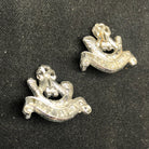 Original British Collar Badge Pair - Light Infantry - The Militaria Shop
