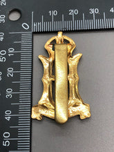 Load image into Gallery viewer, Genuine British Army 11th Hussars Cap Badge
