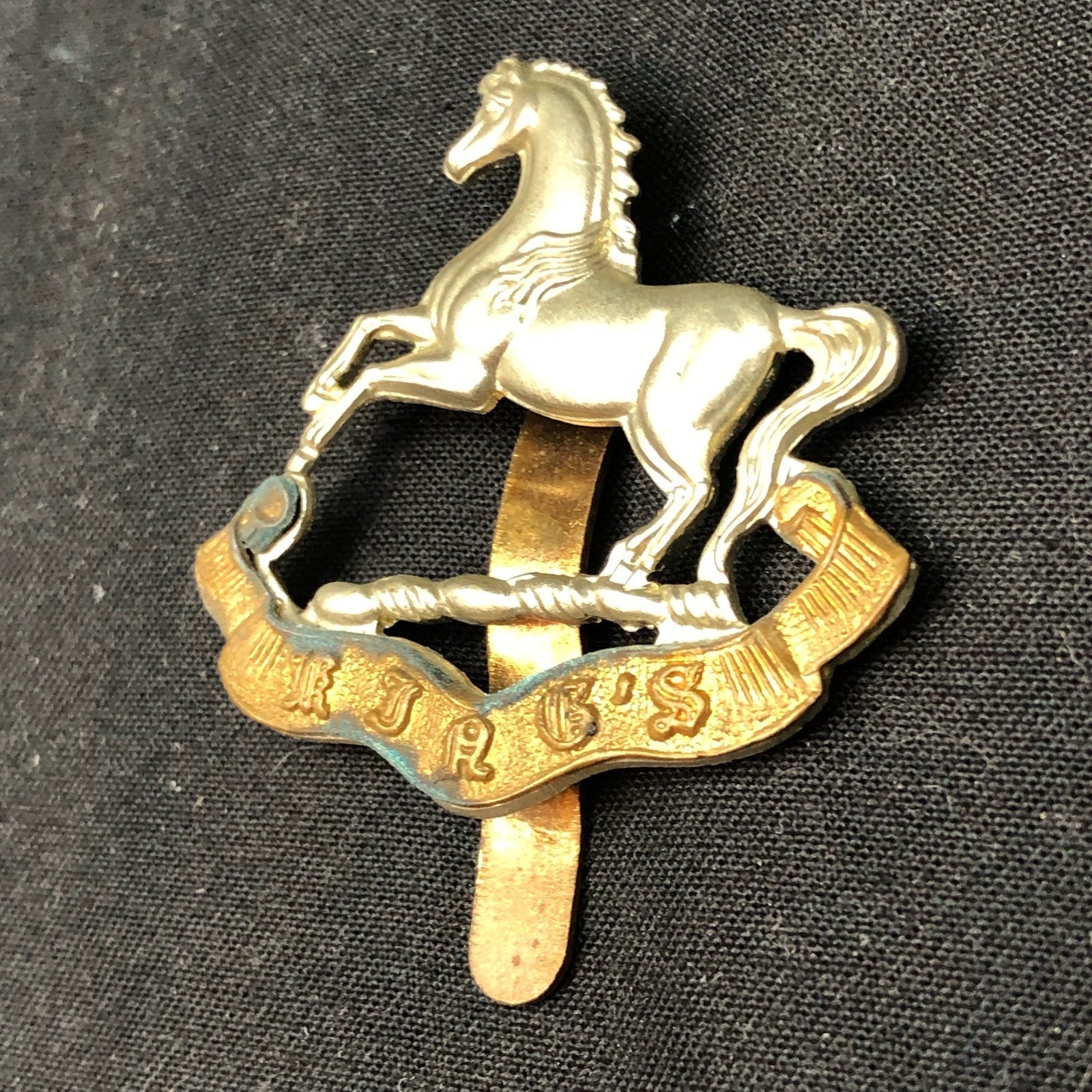 Original British Army Cap Badge - King's Regiment (Liverpool) - The Militaria Shop