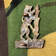 Load image into Gallery viewer, Original British Army WW2 Cap Badge - Warwickshire Imperial Yeomanry - The Militaria Shop
