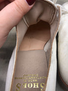 Genuine British Army Women's White Summer Shoes - WW2 Pattern - Size UK 4.5 L - The Militaria Shop