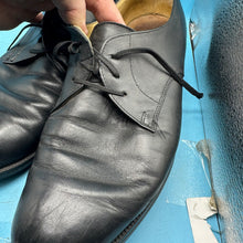 Lade das Bild in den Galerie-Viewer, Austrian Army Black Leather Officers Dress Shoes - Size EU 47 - UK 12 - US 12.5 - The Militaria Shop
