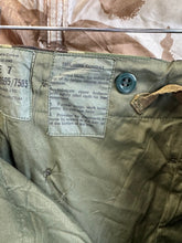 Load image into Gallery viewer, Genuine British Army 1968 Pattern DPM Combat Trousers - Size 7 - 34&quot; Waist
