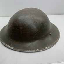 Load image into Gallery viewer, Original WW2 British Army Mk2 Combat Brodie Helmet - South African Made
