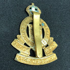 Original WW2 British Army Cap Badge - Royal Army Ordnance Corps - The Militaria Shop