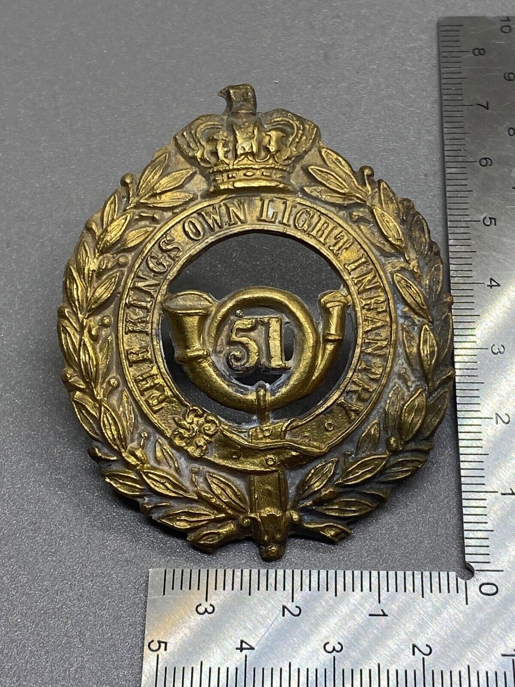 Original British Army - 51st (2nd Yorkshire West Riding) Glengarry Badge