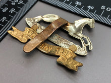 Load image into Gallery viewer, Original WW2 British Army West Yorkshire Regiment Cap Badge
