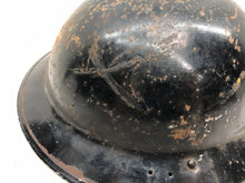 Charger l&#39;image dans la galerie, Original WW2 British Home Front Civil Defence Mk2 Helmet - 1940 Dated
