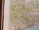 Original WW2 British Army GSGS OS Map of England - Hastings - The Militaria Shop