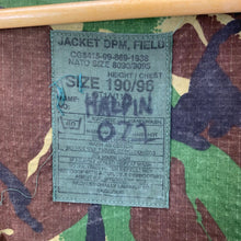 Load image into Gallery viewer, Genuine British Army DPM Field Combat Smock Jacket DCTA - Size 190/96
