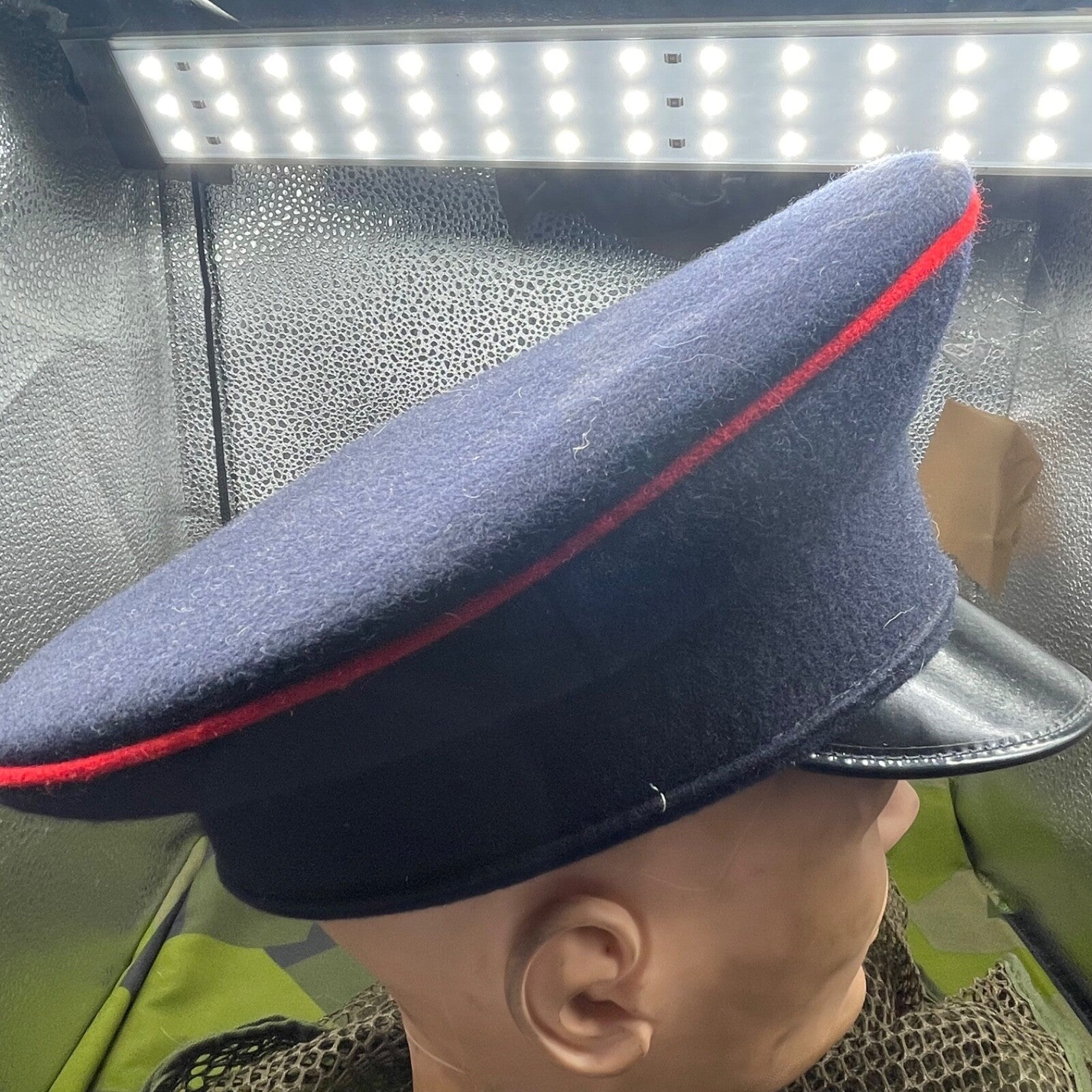Original British Army Royal Engineers Peaked Cap - Size 54cm - The Militaria Shop