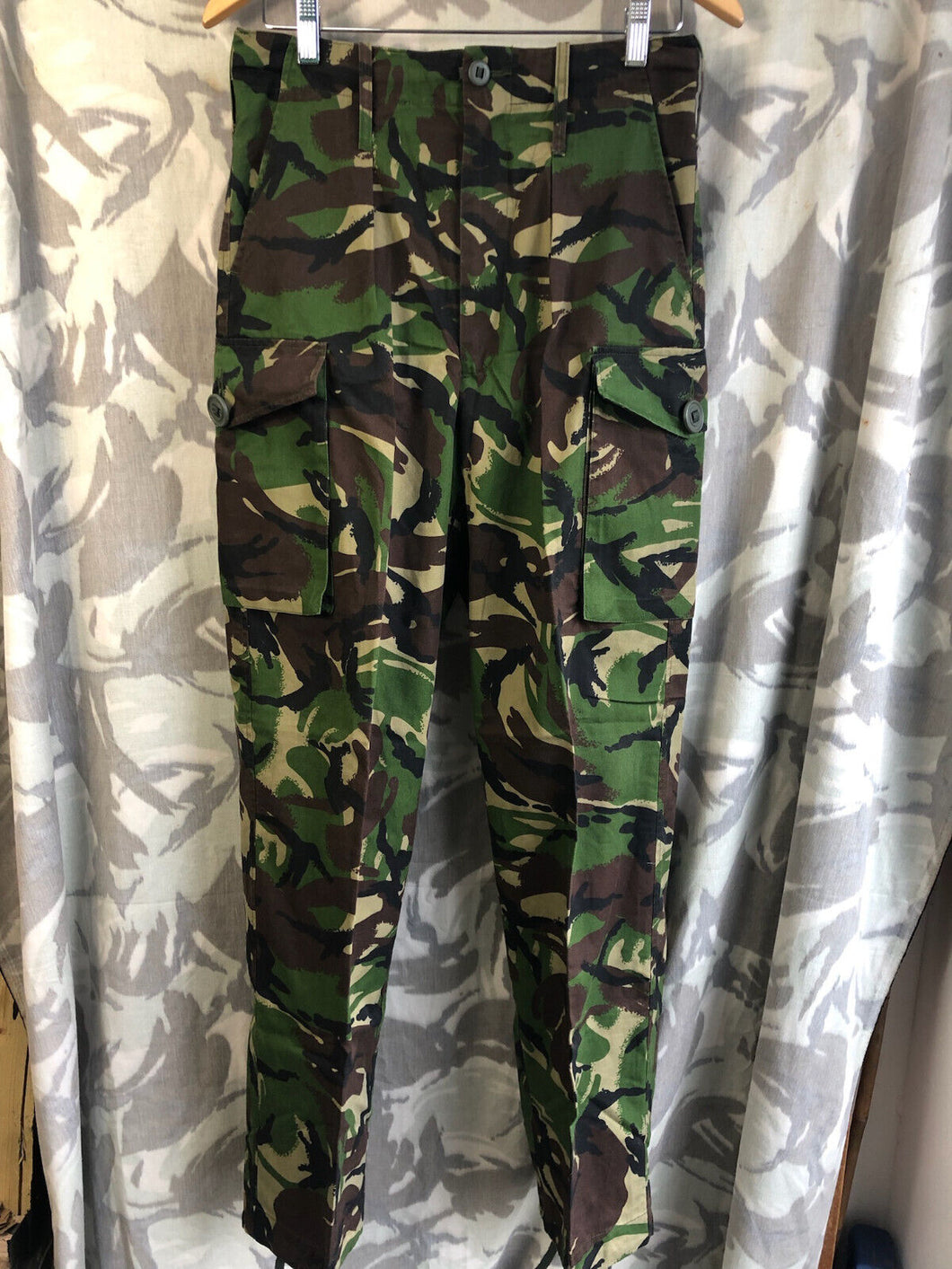 Vintage British Army DPM Lightweight Combat Trousers - Size 85/80/96
