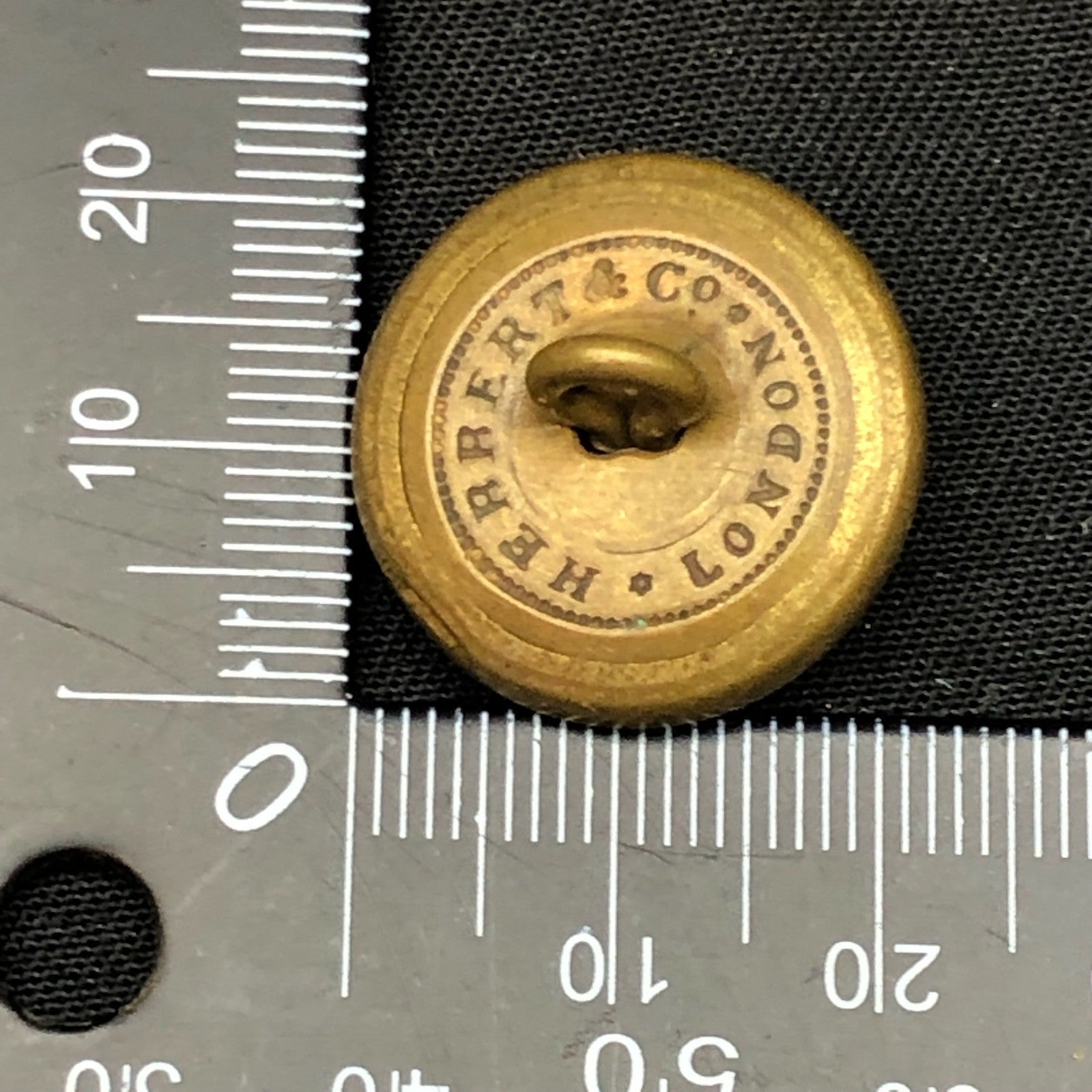 Original Victorian Era British Army Uniform 22mm Button - The Militaria Shop