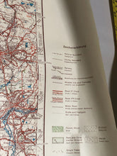 Load image into Gallery viewer, Original WW2 German Army Map of UK - Manchester / Liverpool / North West England
