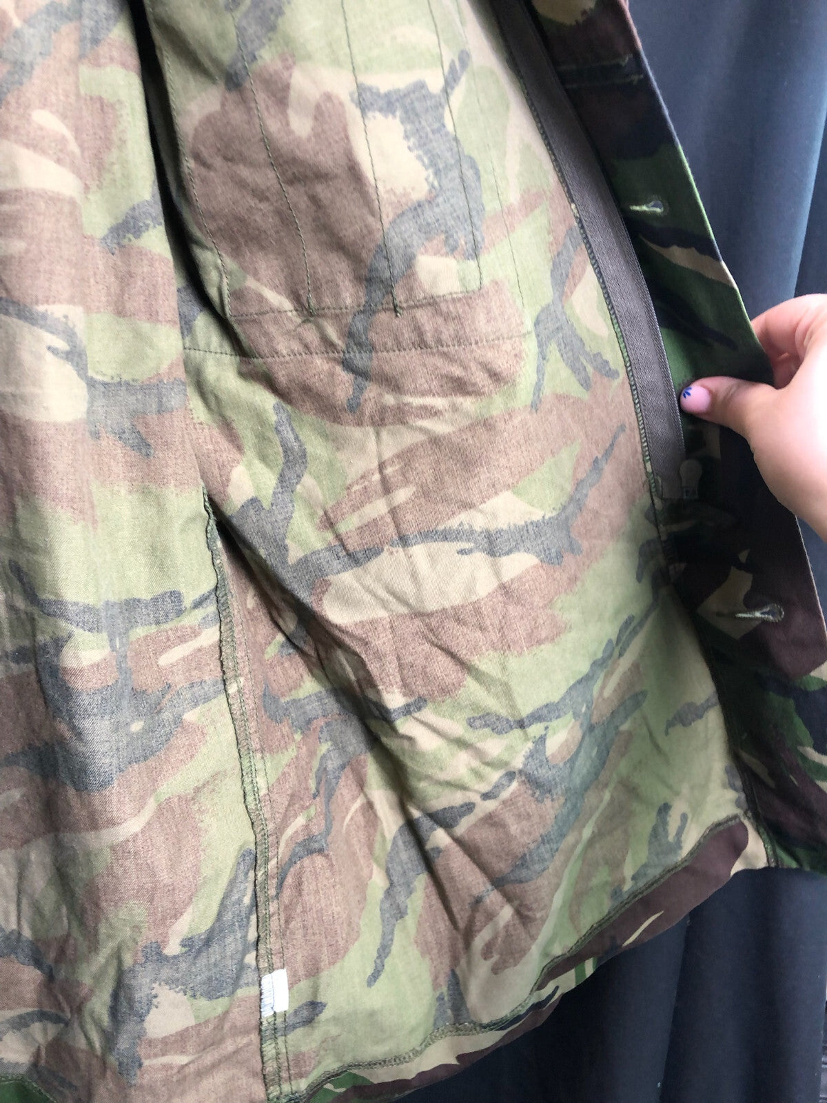 Genuine British Army DPM Camouflaged Lightweight Smock Jacket - Size 180/96 - The Militaria Shop