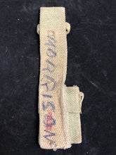 Load image into Gallery viewer, Original WW2 British Army 37 Pattern No.4 Stick Bayo Webbing Frog
