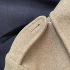 Genuine British Army Man's Mounted Regiment Khaki Greatcoat - 37" Chest - The Militaria Shop