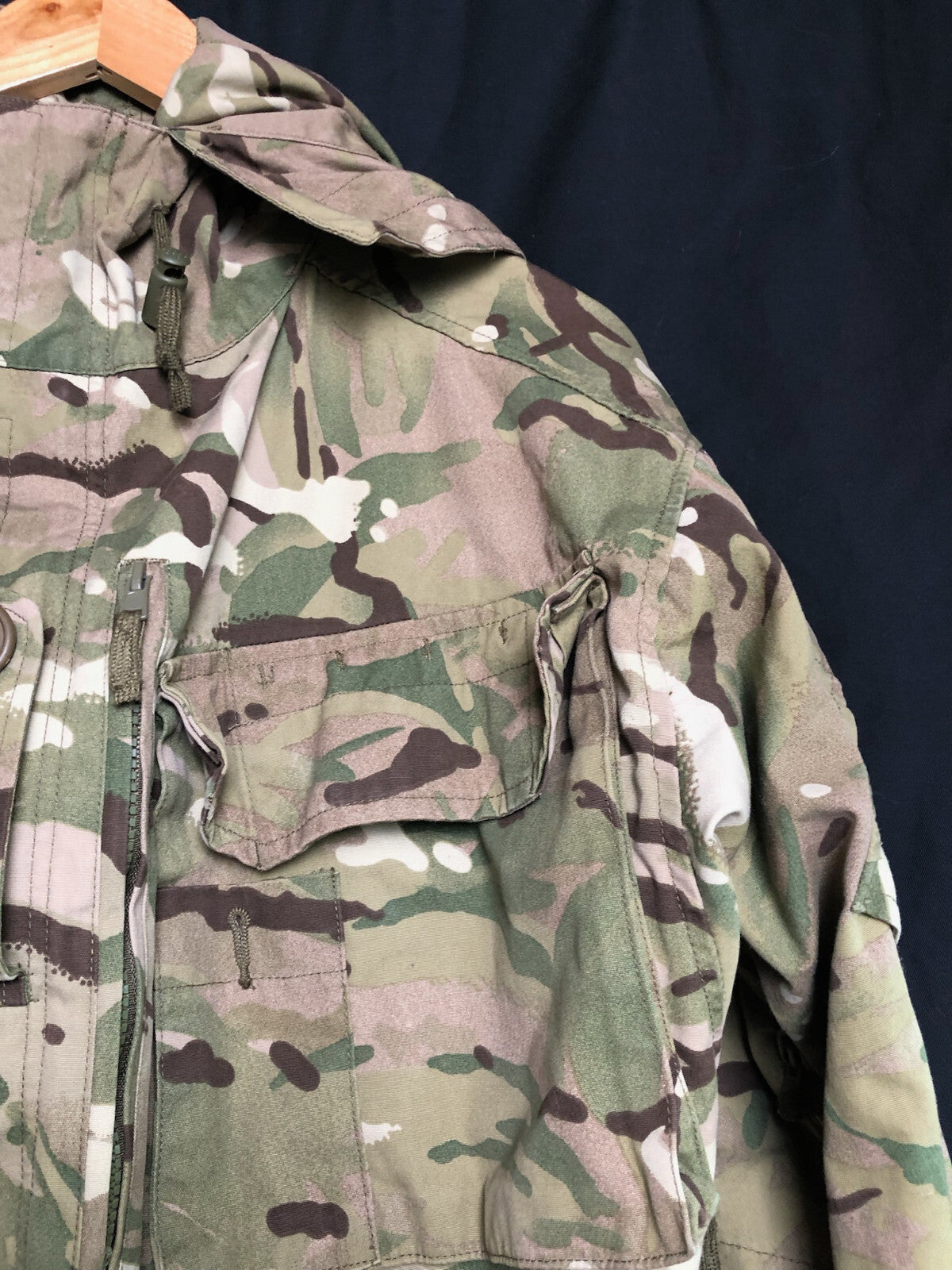 British Army MTP Camouflaged Windproof Combat Jacket Smock - Size 180/96 - The Militaria Shop