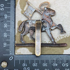 Original British Army WW1 / WW2 Queen's Royal West Surrey Regiment Cap Badge - The Militaria Shop