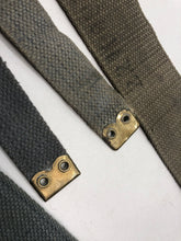 Charger l&#39;image dans la galerie, Original WW2 37 Patternn Webbing British RAF Royal Air Force L Straps Set
