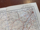 Original WW2 British Army GSGS OS Map of Scotland - Kilmarnock & Ayr - The Militaria Shop