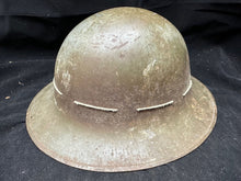 Load image into Gallery viewer, Original WW2 British Civil Defence Civillian Zuckerman Helmet - Size LARGE 1941
