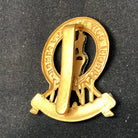 Genuine British Army Brass Cap Badge - 15th/19th The King's Royal Hussars - The Militaria Shop