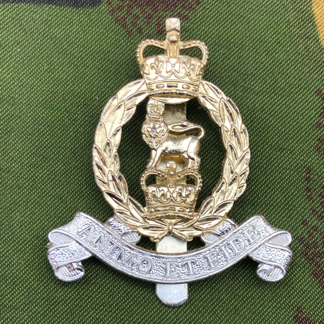 Original British Staybrite Army Cap Badge - Adjutant General's Corps - The Militaria Shop