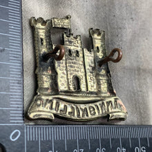 Load image into Gallery viewer, Original WW1 British Army Cap Badge - 6th (Inniskilling) Dragoons
