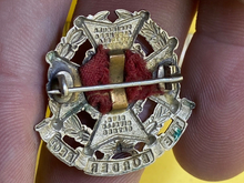 Load image into Gallery viewer, Original WW1 / WW2 British Army - The Border Regiment Sweetheart Brooch
