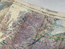 Charger l&#39;image dans la galerie, Original WW2 British Army / RAF Map - The Highlands Scotland
