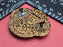 Load image into Gallery viewer, Original WW1 British Army Lancashire Volunteers Regiment Cap Badge
