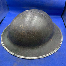 Load image into Gallery viewer, Original WW2 Mk2 British Army Brodie Combat Helmet
