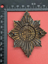 Load image into Gallery viewer, Original British Army Coldstream Guards Brass Pagri Badge
